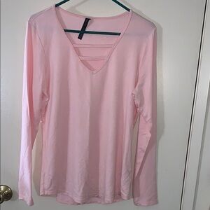 BNWT Pink Yoga Long Sleeve Top BY GAIAM